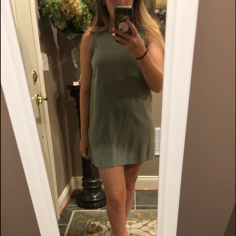 Green Mini Dress